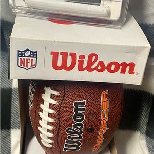 NWT….Wilson football includes pump and under eye patchs that you can write on